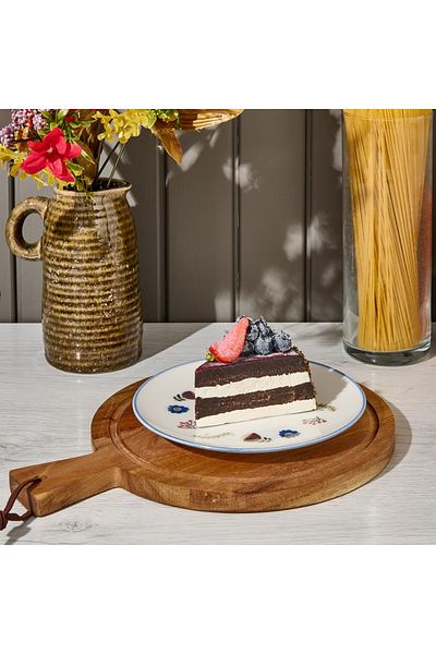Tulü Porselen Gloria Tulu Porcelain Colored Cake Plate - 19 cm