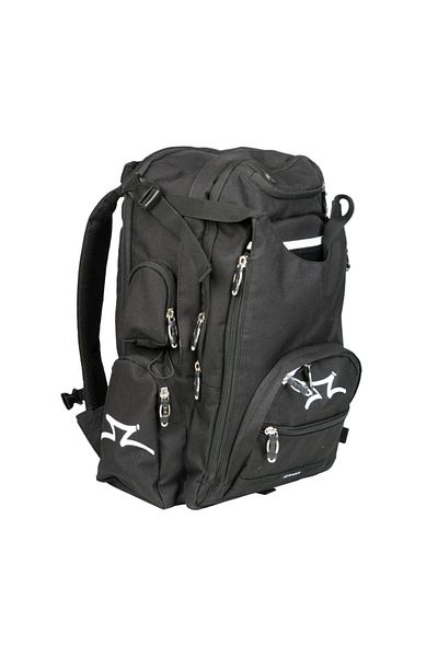 AO SCOOTERS Ao Transit Black White Scooter Backpack