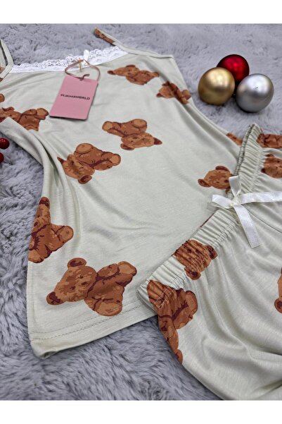 pijamaworld ΣΕΤ ΠΙΤΖΑΜΑ ΜΕ ΣΟΡΤΣ ΜΕ ΚΟΡΔΟΝΙ ΚΑΙ ΜΑΛΑΚΟ ΥΦΑΣΜΑ ΒΙΣΚΟΖΗ