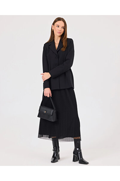 SEÇİL Bele Oturan Cepli Blazer Ceket