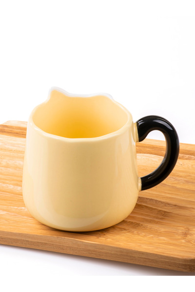 MUKKO HOME 3D Embossed Cat Porcelain Mug – 450 ml Large Capacity, Stylish and Fun Design