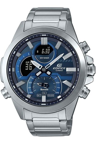 Casio ساعة EDIFICE SMARTPHONE LINK للرجال ECB-30D-2ADF