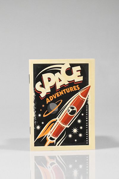 4nio Mini blocnotes Rocket din 3 piese