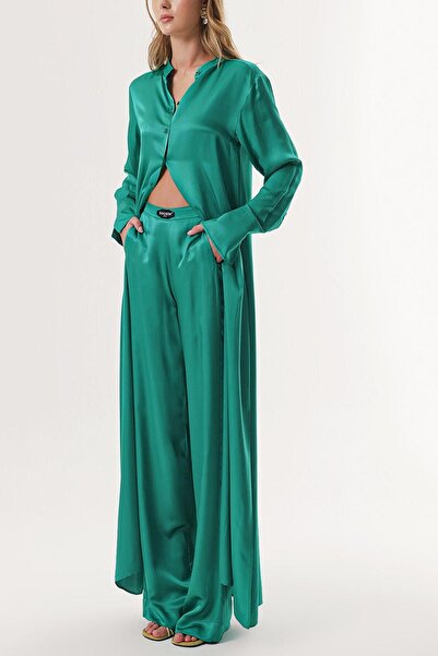 SOCIETA Green Double suit with elastic Beli pants 12322