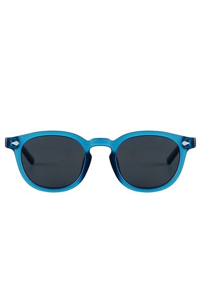 EYE OF HORUS Eoh1063 C95 Matte Navy Blue Unisex Sunglasses
