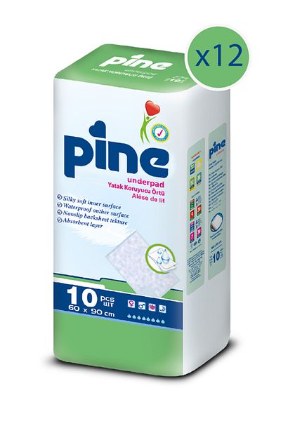 Pine Mattress Protector (60x90 Cm) 120 Pieces