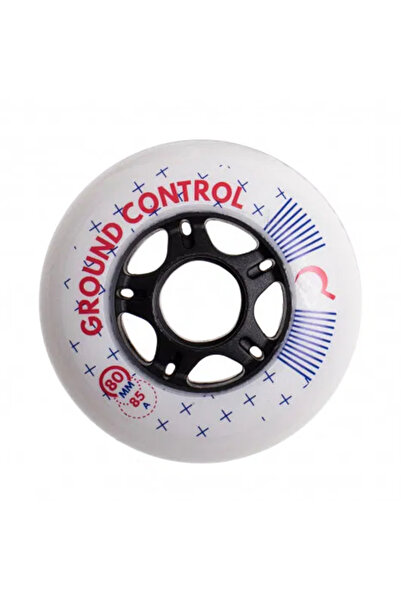 Ground Control Fsk White 80Mm/85A 4Pcs Urban Skate Wheel