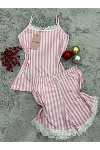 pijamaworld Viscose Soft Fabric Pajama Set with Ip Strap Shorts