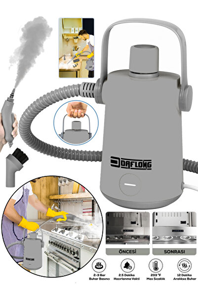 DAFLONG E- Tech Series Profesyonel Buharlı Temizleyici Buharlı Temizlik Makinesi
