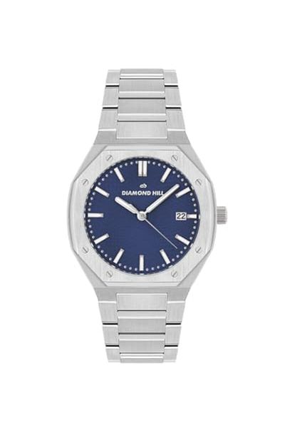DIAMOND HILL Diamond Hill Men's Watch Silver Blue Dial Model Dhssbl237