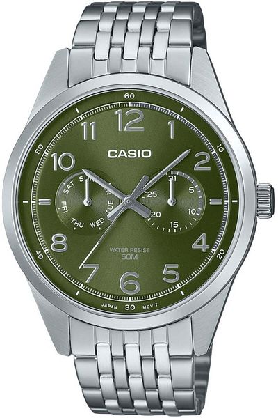Casio ساعة رجالية رسمية أنالوج - MTP-E340D-3AVDF