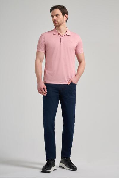 İmza Κοντομάνικο εμπριμέ Polo - Design Casual Slim Fit T-shirt 1011250151