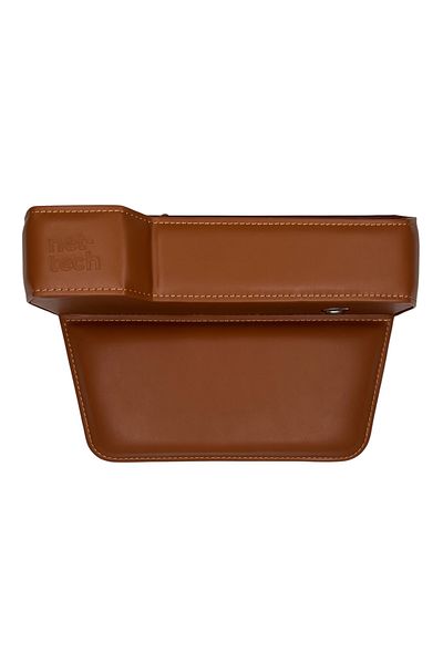 Nettech Scallop Bird in Leather Car - Luxury Brown