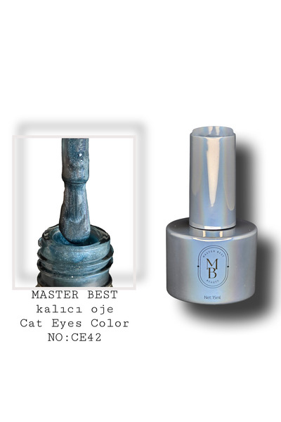 masterbest Master Best Kalıcı Oje Cat Eyes 15 ml CE42