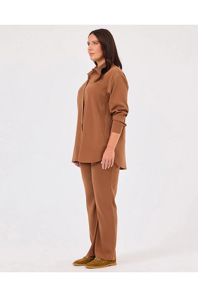 Gala-Xi Large Size Lace up Trousers