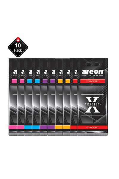 Areon Pack of 10 X Version Collectin Air Fresheners