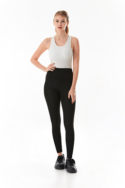 Fulla Moda Ribbed Halter Neck Bodysuit