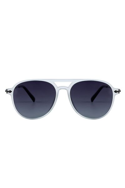 EYE OF HORUS Eoh1024 C124 Matte Transparent Unisex Sunglasses
