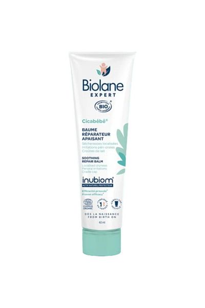 Biolane Organic Cica Bebe Soothing Repair Balm For Baby Skin Dryness's & Surface Irritations | 40Ml