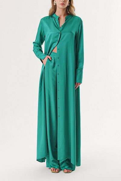 SOCIETA Green Double suit with elastic Beli pants 12322