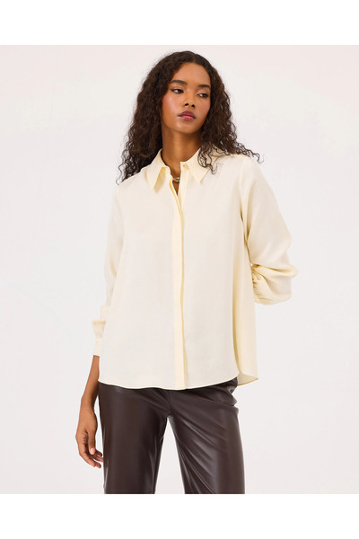 SEÇİL Seçil Şık Gömlek -242510010 Krem