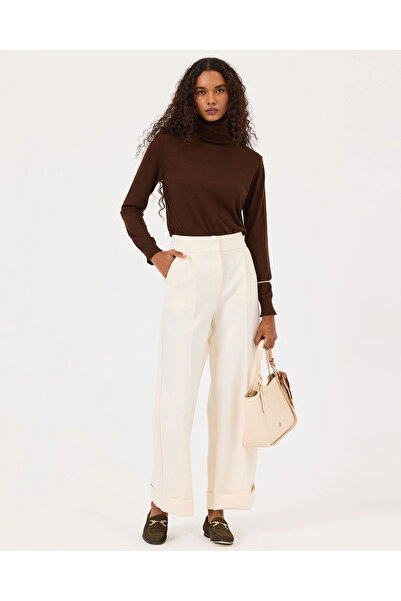 SEÇİL Tam Balıkçı Yakalı Uzun Kollu Triko Bluz