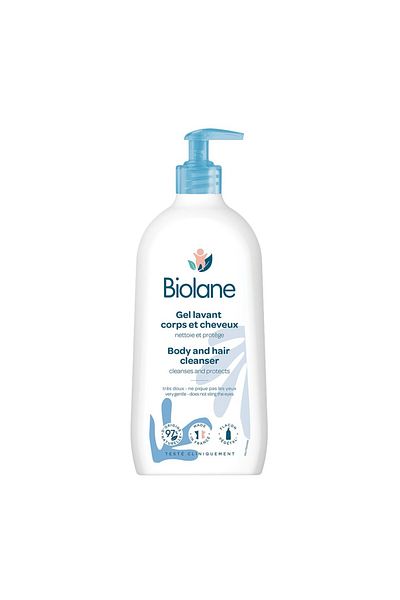 Biolane Biolane 2-In-1 Body & Hair Cleanser – For Baby's Sensitive Skin | 750Ml