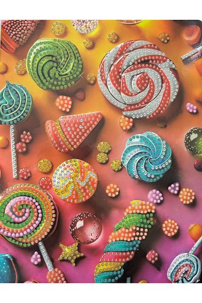 OZN AKSESUAR 5D DIY Diamond Stone Processing Book 15X20 Painting