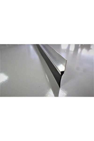 Genel Markalar Kapı Altı Alüminyum Fırça-süpürgelik-tozluk 100cm (ALINDAN MONTAJ) Siyah Kauçuk - Kapı Altı - 2 Yıl