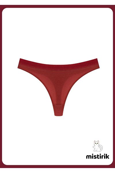 MİSTİRİK Model Paulo Model Snur Flexibil și Moale Chiloți Sport Culoare Roșu Claret