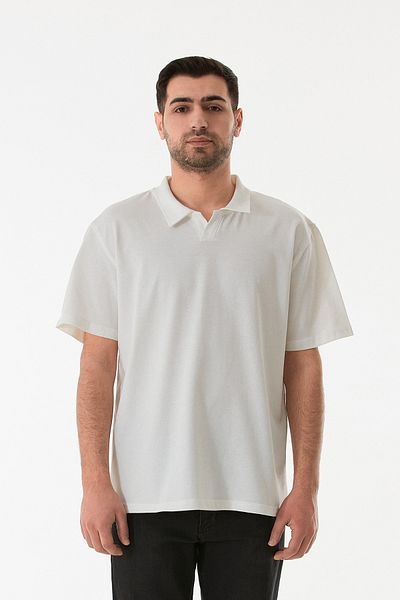 Fulla Moda Basic Polo T-Shirt με λαιμόκοψη