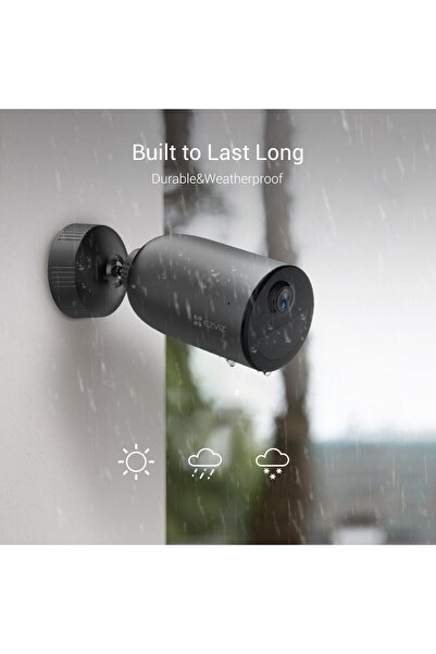 EZVIZ Cs-bc1c 4mp Wi-fi Bataryalı Bullet Kamera(İKİ YÖNLÜ KONUŞMA)(SOLAR ILAV...