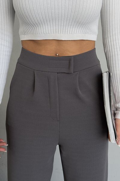 BACK Velcro Adjustable Waist Lycra Palazzo Trousers