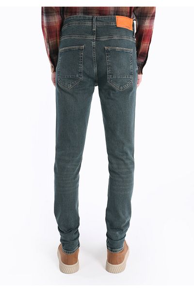 Colin's 044 Karl Straight Fit Low Waist Straight Leg Men's Green Jean Pants