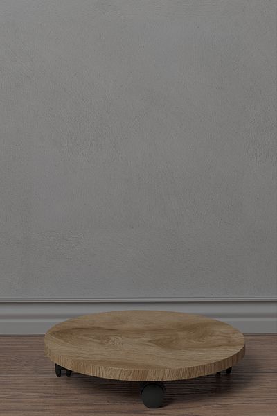moka park avm Walnut Colored Berak and Water Dispenser Base