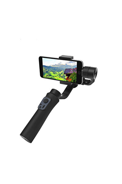Nettech E3-Axis S5B Taşınabilir Selfie Çubuk Gimbal Telefon Sabitleyici