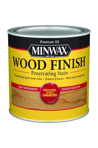 Minwax Premium Oil Penetrating Stain Semi-Transparent Wood Finish 0.5pt