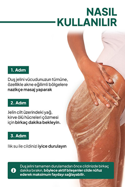 bodylita Anti Selülit Vücut Şampuanı Selülit ve Çatlak Karşıtı %9 Baryeong Çamurlu Duş Jeli