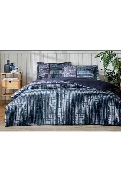 Özdilek Set cuvertură de pilota King Size, montat și dimensiune aleatorie BLUE- MODRA