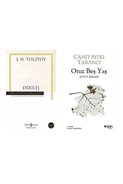 TÜRKİYE İŞ BANKASI KÜLTÜR YAYINLARI Diriliş - Lev Nikolayeviç Tolstoy - Otuz ...