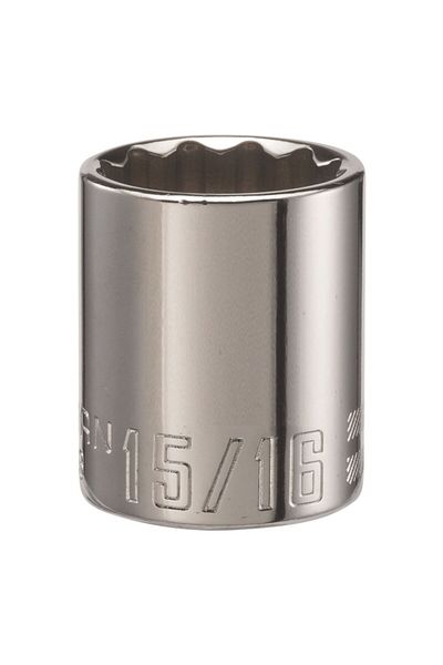 CraftSman Alloy Steel Rust-Resistant 12-Point Shallow Socket 1 and 2inch