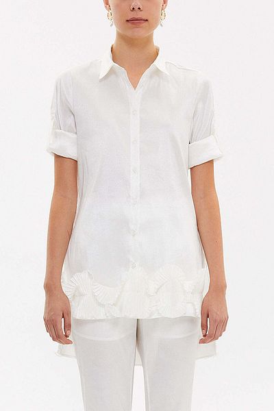 SOCIETA Pleated Shirt 10735