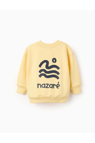 Ziddy Sweatshirt with Kangaroo Pocket for Baby Boys 'Amar', Nazaré