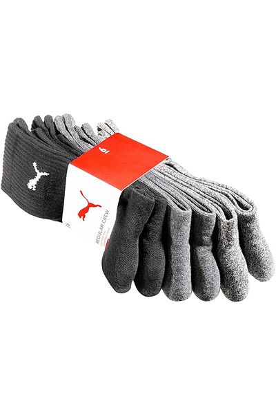 Puma ΚΑΛΤΣΕΣ Puma Crew Socks 6-pack, Πολύχρωμες, Unisex