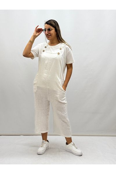 İTALYAN BUTİK Italian Linen Salopet