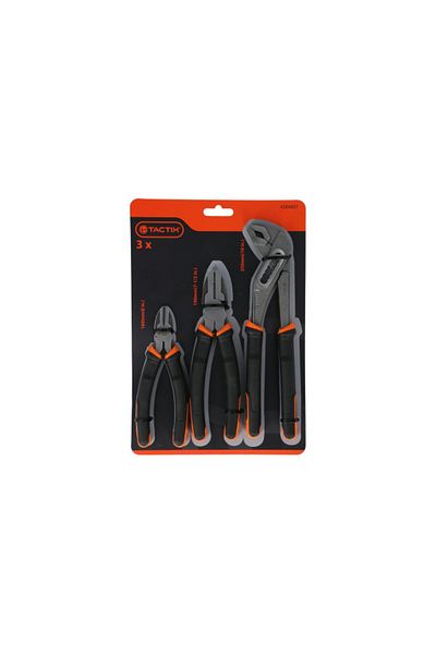 Tactix 3-Piece Plier Set