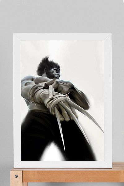 Saturn Pictură înrămate X-Men The Wolverine - Pictură poster film Marvel