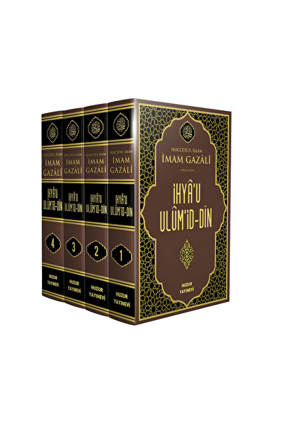 Huzur Yayınevi ihya u Ulumiddin - İmam Gazali
