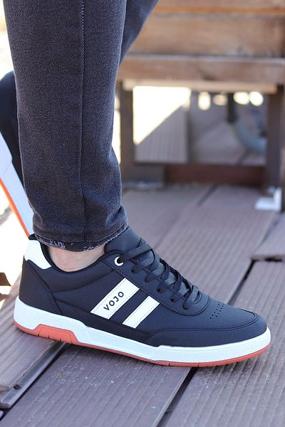 Vojo Low Black Daily Walking Running Pantofi sport pentru bărbați
