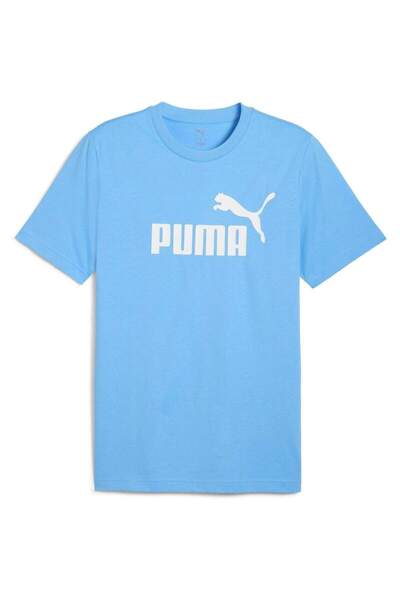 Puma Tričko Puma Ess No. 1 Logo Tee S, Modré, Pánské